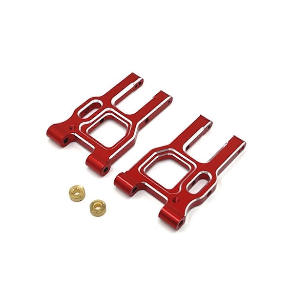 RC Bil Uppgradering Främre Bärarmskit för LC RACING 1/10 PTG-2 PTG-2R RC Bil Uppgraderingsdelar Röd