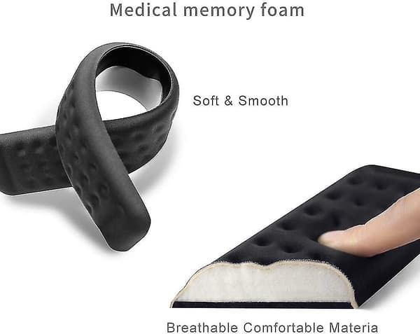 Ergonomisk håndleddstøtte for tastatur - Gaming Memory Foam håndleddstøtte