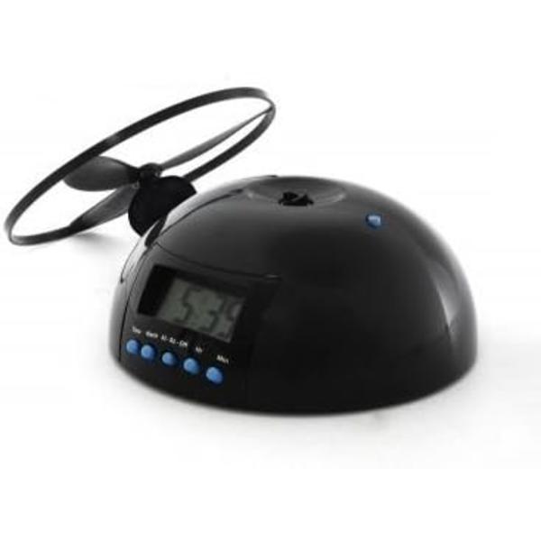 Ny digital LED-väckarklocka Gadget Escape Flying/Rolling Helikopter Helikopter Propeller Klocka Kreativ Present