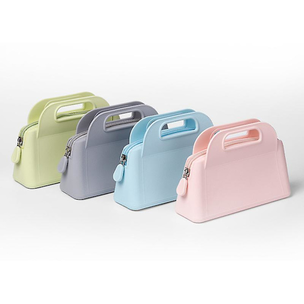 Multifunktionell Vattentät Silikon Tote Bag Green