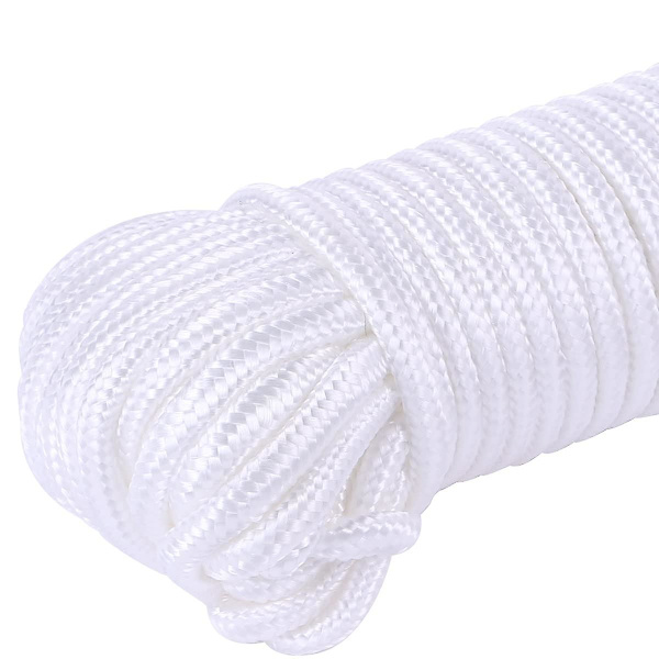 30 stk. Nylon Poly Reb Snor Flagstang Polypropylen Tøj Line Camping Utility God Til Binde Træk Sving Klatre Knude 2mm