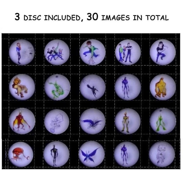 Børneprojektorurlegetøj til Ben 10 Alien Force og mystiske projektionsactionfigurer modellegetøj til børn
