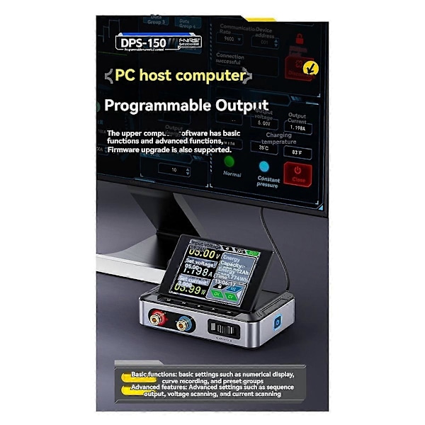 DPS-150 30V 5A DC Strømforsyning Justerbar Digital Skjerm Mini Laboratorie Strømforsyninger Spenningsregulator Forhåndsinnstilt Strøm