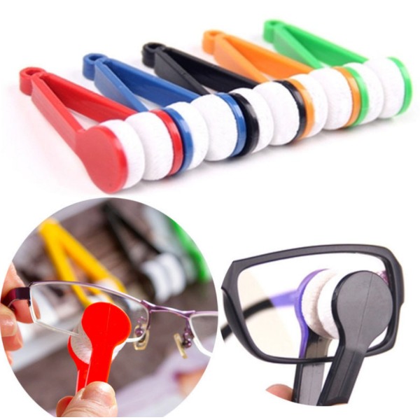 5 stycken kreativa bärbara multifunktionella glasögon, rengör glasögonen utan att lämna spår, skadar inte glasögonen, bekväm glasögonduk
