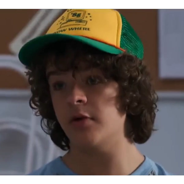 Stranger Things 4 Cosplay Kostym Basebollkeps Grön