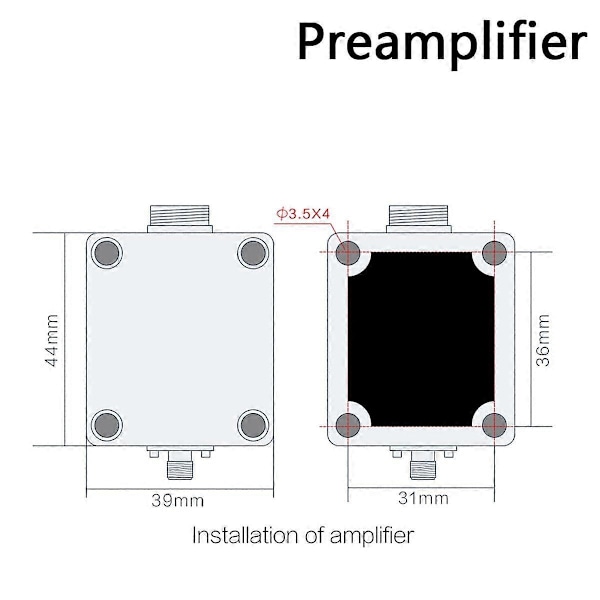 -AMP Forstærker Forforstærker Seneor til BCS100 FSCUT Controller af Precitec Raytools WSX