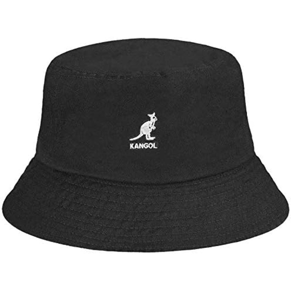 Fashion broderet spandau-hat fiskerhat mænd kvinder， kænguru-sort