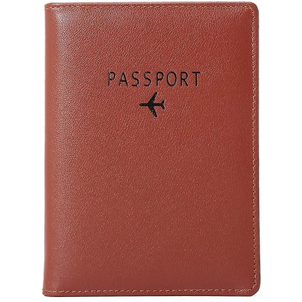 Passin kansio nahkainen Rfid-suojattu matkakotelo Passin kansio Passin kansio Passi