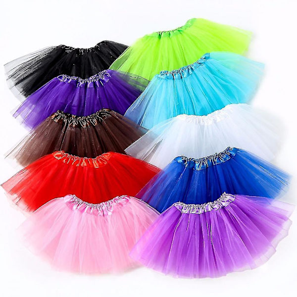 Gröna klassiska tutus för flickor (2 till 8 år)