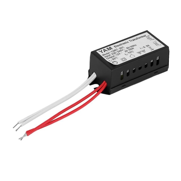 LED-drivransformatorer AC 220v till 12v 20-50w Halogenlampa Elektronisk transformator