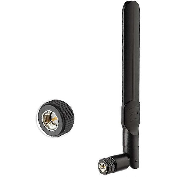 4G LTE Antenn 8DBi SMA-kontakt Antenn (2 stycken) Kompatibel 4G LTE Router Hemtelefon Hotspot Mod