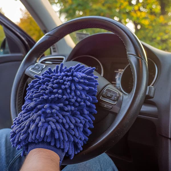 Biltvättvantar, Mikrofiber, Vattentätt Rengöringskit För Biltvätt