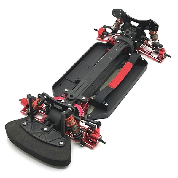RC Bil Uppgradering Främre Bärarmskit för LC RACING 1/10 PTG-2 PTG-2R RC Bil Uppgraderingsdelar Röd