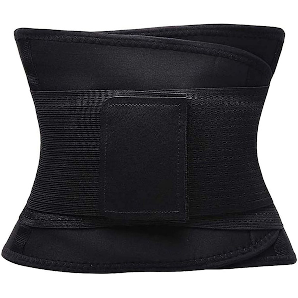 Midjestøttestropp, justerbar sport midjetrimmer, slankende body shaper-stropp for kvinner og menn L