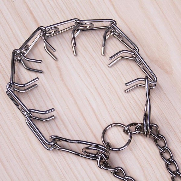 Metal jern hund halskæde aftagelig stimulerende hund kæde Pet Supplies halsbånd 3.5mm*55cm