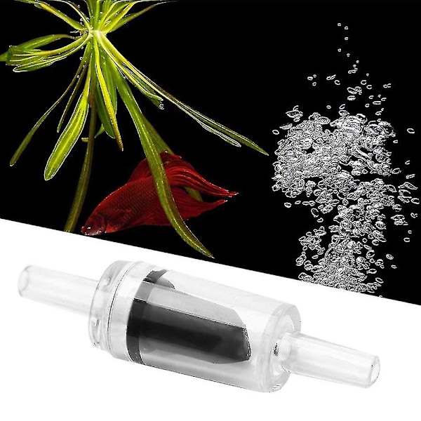 Plast Envägs Backventiler 10st Akvarium Luftpump Black