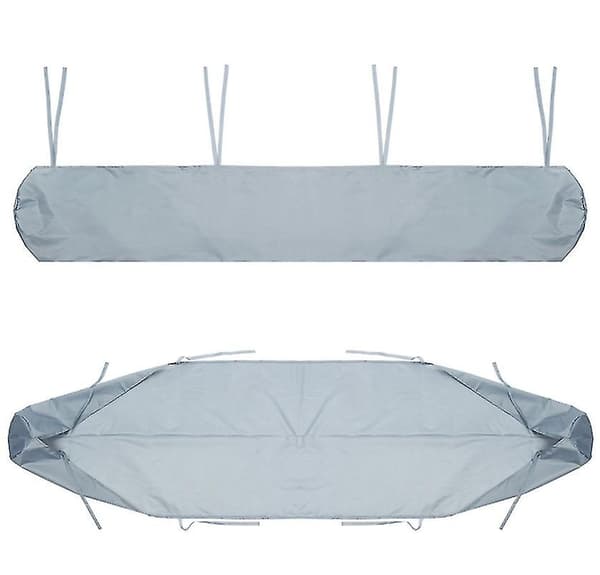 Utomhusmarkis Vattentät Skydd, Retractable Roller Blind Dammskydd, 3,5m/11,48ft Gray
