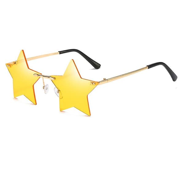 Solbriller til kvinder Oversized Cute Rimless Eyewear Luxury Trending Sun