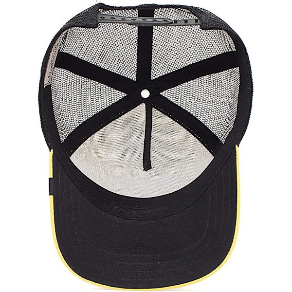Truckerkeps för män - Mesh Baseball Snapback Cap - The Farm, Gul