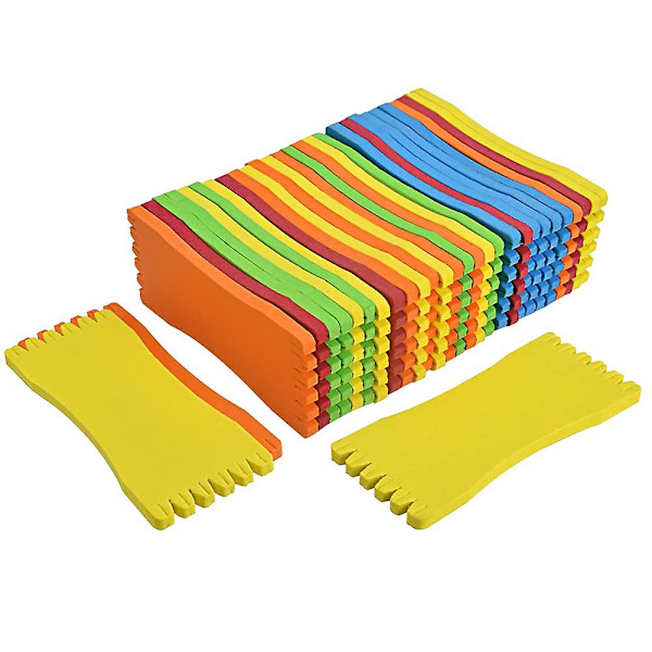 30 kpl kalastuslangan käämityslauta levy kela kalastusjohdin pidike ammattimainen vaahtomuovi kääritty 5x10 cm 20pcs