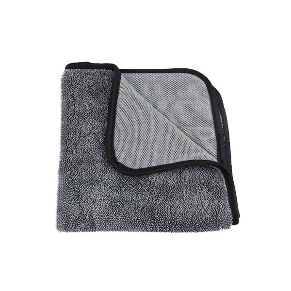 Gulvklut mikrofiber bilvask håndkle ikke lett å felle lo tykk vannabsorberende rengjøringshåndkle 5 stykker