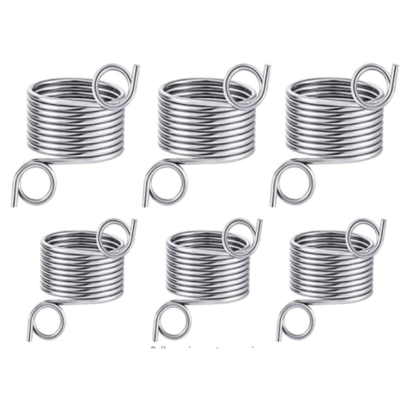 Håndstrikket genser erme spole guide, praktisk rustfritt stål dirigent, 6 stykker håndlagde ull strikke gadgets