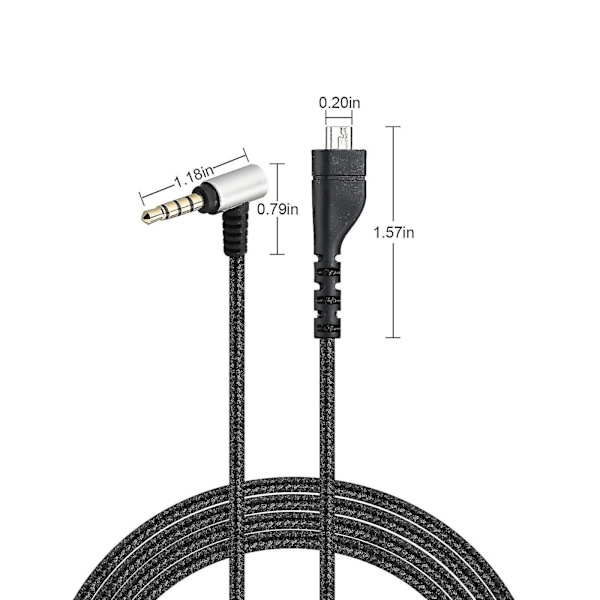 Udskiftningslydkabel til Steel Series Arctis 3, 5, 7 Pro Gaming Headset