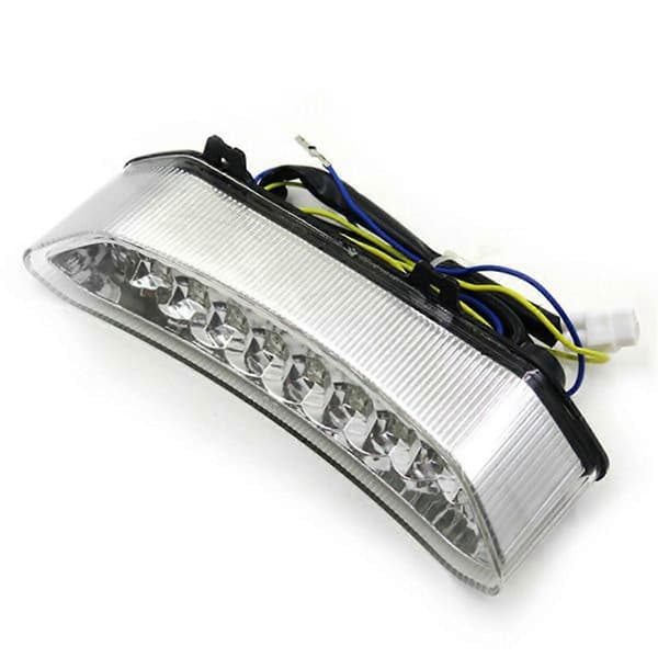 Motorsykkel Baklys Dynamisk Blinklys Bremselysindikator for YZF R1 2002-2003