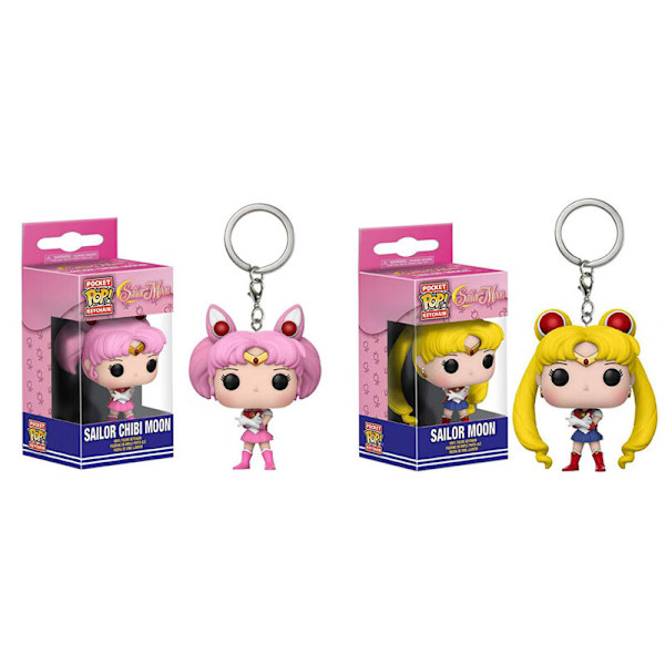 Sailor Moon nøglering Kanin Vand Is Måne Nøglering Vedhæng Nøglering Figur