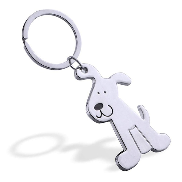 Metal nøglering nøgle vedhæng dyr nøglering metal nøglering Dog