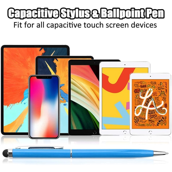 Stylus Pennor För pekskärmar, Tablet Stylus Pen Kompatibel med Ipad Iphone Android Kindle Fire Samsung