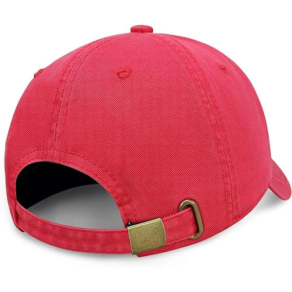 Trendig basebollkeps för kvinnor med texten \"Be Kind\" - Unisex, mode, bomull, polostil, roliga inspirerande ordspråk, säsongsbetonade utomhusresehattar, röd