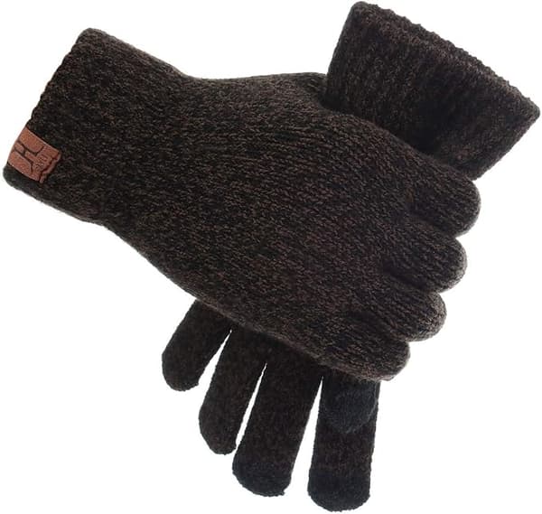 H-etikett accessoarer set höst och vinter herrhatt, halsduk och handskar tredelad set