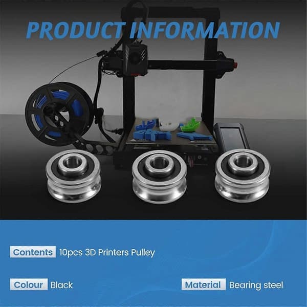 5 stk. for 2 Pro / 2 Plus / 2 Max / 3 SG15 Remhjul - 3D-printere