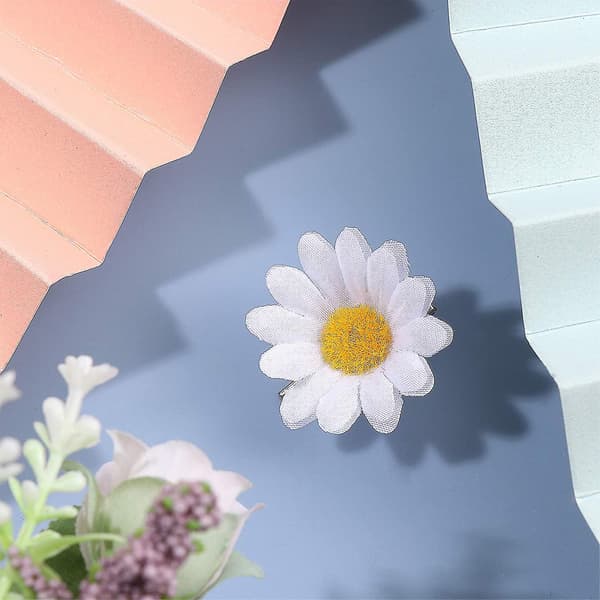 10 stk Daisy hårklips søte små blomster hårspenner tilbehør hårnåler