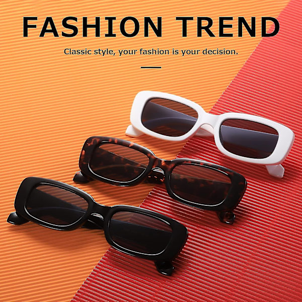 Look Vintage Moderne Lunettes De Soleil Carrées Sans Monture Kachawoo - Style Rétro Vintage, Verres Dégradés Argent/bleu Style Vintage