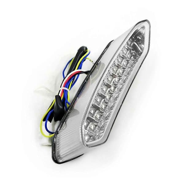Motorcykel Baglygte Dynamisk Blinklys Bremseindikator til YZF R1 2002-2003