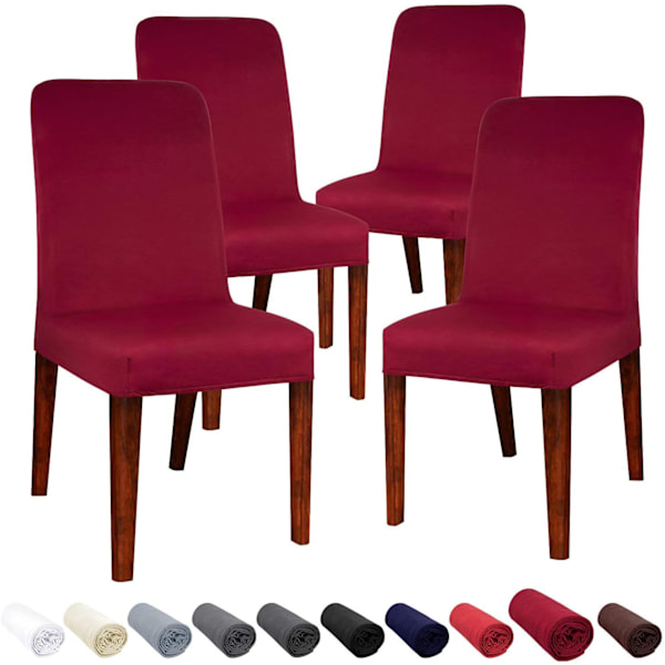 Moderne spisestoltrekk elastisk vaskbart elastisk stol