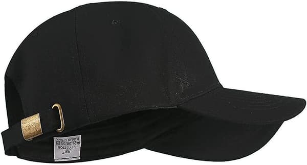 Baseball Cap Menn Kvinner Justerbar Enkle Pappa Hatter Lav Profil Solid Ball Cap