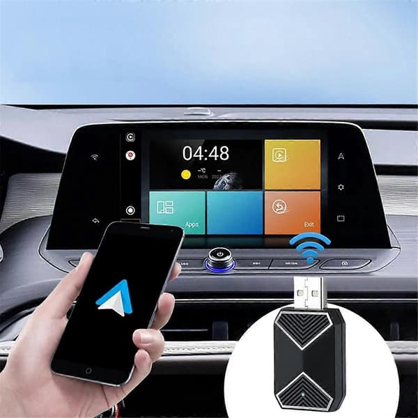 Langaton CarPlay Auto Mini Box BT WiFi Langaton Carplay Dongle USB Plug&Play Android 11:lle