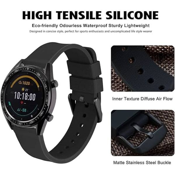 1pcs For Huawei watch3/gt3 silicone strap