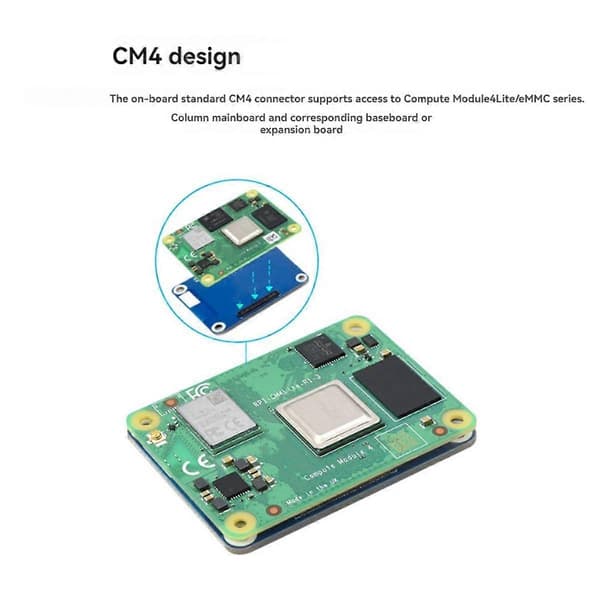 Beskyttelsesplade til CM4 Computermodul 4 Interface Beskyttelsesplade Understøtter Core3566