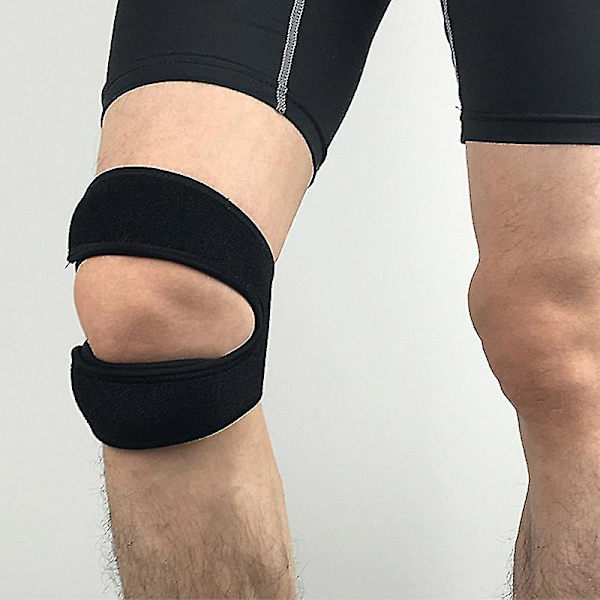 Justerbar Sports Knæpude Beskytter Udendørs Fitness Gym Vandring Løb Patella Benbeskytter