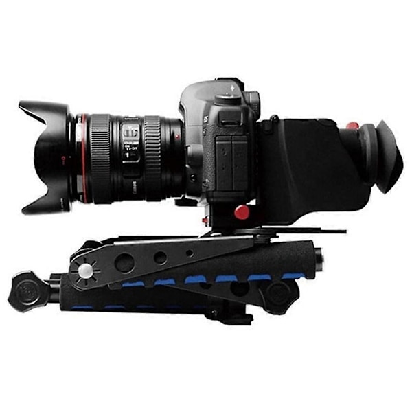 DSLR Filmskapande System Vikbar Axelmontering Stabilisering Stabilisator för // DSLR-kameror