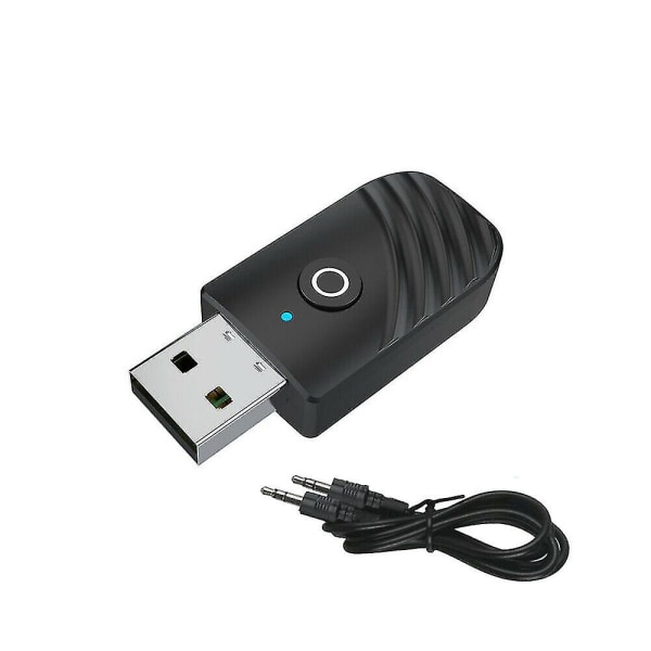 Trådlös USB Bluetooth 5.0 Audio Transmitter Receiver 3 In1 Adapter För PC Tv Bil