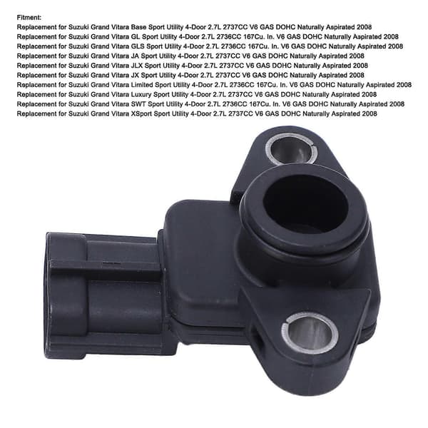 Indsugningstrykssensor 18590 68H00 Manifold MAP Sensor Udskiftning til Suzuki Grand Vitara