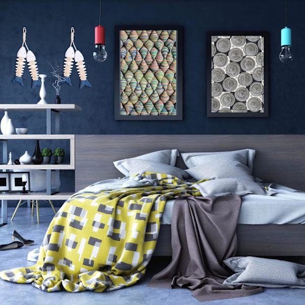 Puinen kalaornamentti Nautical Decor Seinäkoriste D