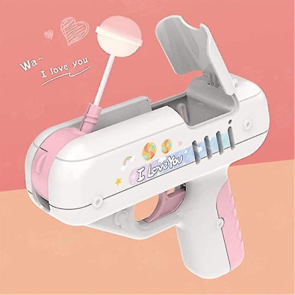 Godispistol Lollipop Gun Leksaker PINK