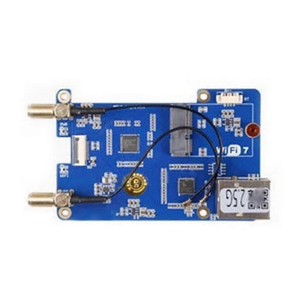 MPW2.5G til 5 Udvidelseskort PCIE til WiFi7 2.5G ETH HAT RTL8125 M.2 Interface til RPI 5
