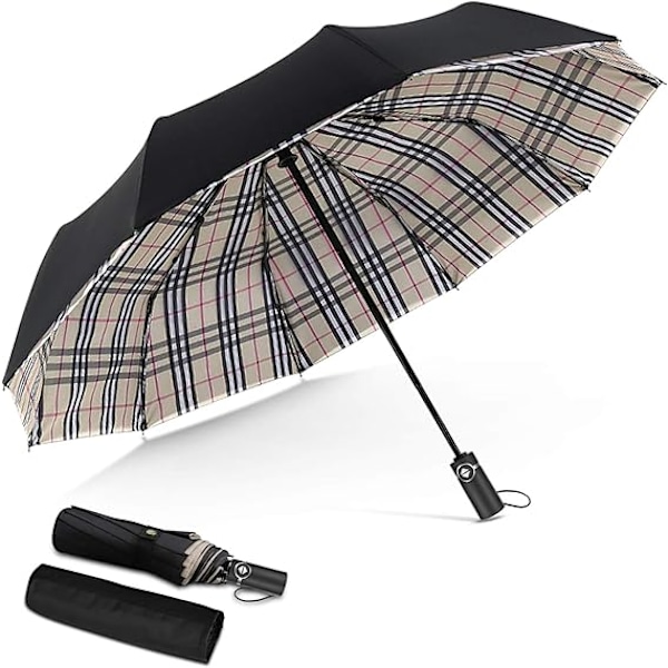 Windproof Folding Umbrella Automatic Open Close Umbrella Men Women Business Travel Parasol Waterproof Portable Travel Umbrella